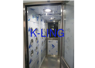 Luft-Duschkabine der Personen-H13 ein oder zwei mit Verriegelungs-automatischen offenen Türen