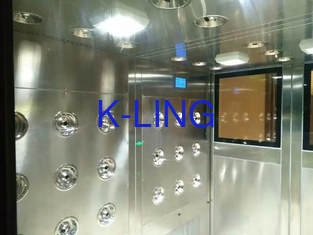 Hochspannungs-Luft-Duschtunnel 220V 380V 50HZ für Industrie Cleanroom