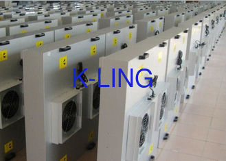 Standard / angepasste weiße Lüfterfilter-Einheit 125 kg Gewicht für vielseitige Filtrationsbedarf
