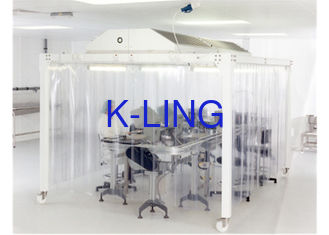 EBM-Fan-Labormodularer Softwall-Cleanroom/Reinraum der Krankenhaus-Klassen-10000