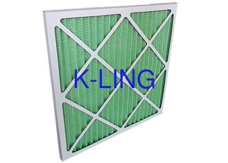 Niedriger Widerstand gefalteter Platten-Klimaanlagen-Luftfilter HVAC für Primärfiltration