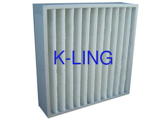 Hohe Kapazitäts-Staub gefalteter Taschen-Luftfilter für Primärfiltration HVAC-System