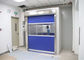 PVCs schneller Geschwindigkeits-Fracht-Luft-Duschtunnel der Fensterladen-Tür-27m/s mit CER Bescheinigung