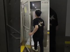 angepasste Luftdusche aus Edelstahl mit HEPA-Luftfilter