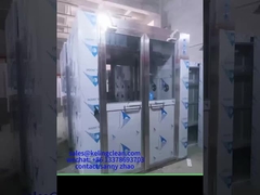 SUS304 Luftduschraum mit Luftgeschwindigkeit von 20-25 m/s und Modulmontageart