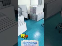 Heißkleber Mini-Falten Glasfaser-Medien HEPA-Luftfilter für die Pharmazeutische Industrie Präsentation