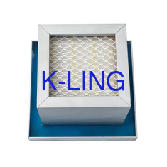Aluminiumlegierungsrahmen Reinraum ULPA-Luftfilter mit Liquid Jelly Glue Seal Ring