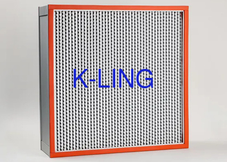 HEPA-Filter 99,995% 0,3um HEPA-Luftfilter mit AB-Klebdichtung und Hochtemperaturbeständigkeit
