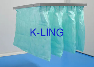 Synthetische Fasermedien Taschenluftfilter Mittelfilter für die Kontrolle von Luftallergenen
