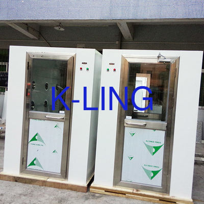 Kapazität Edelstahlluftdusche mit Notrufschaltfläche 1-2 Personen Kapazität 50Hz/60Hz Frequenz