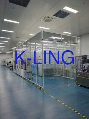 Modular Clean Room with 0.45m/s Air Speed and SUS304 Material for Quick Assembly in Sterile Environments