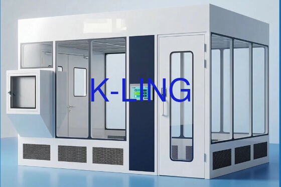 Modulärer Reinraum mit ISO5/ISO6/ISO7/ISO8-Zertifizierung, HEPA-Filter und Vorfilter und PVC-Anti-statischer Boden für die Luft- und Raumfahrt