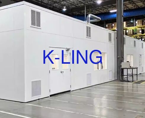 50mm Sandwichplatten-Modul-Reinraum mit ISO5 ISO6 ISO7 ISO8 Reinigung für industrielle Nutzung