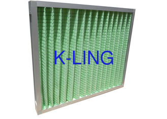Primär-Leistungsfähigkeits-waschbare Platte gefaltete Luftfilter für Filter AHU vor