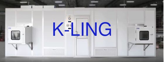 Modularer Reinraum mit weniger als 65 dB Lärmpegel mit ISO 5 ISO 6 ISO 7 ISO 8 Reinheitsgrad und HEPA ULPA-Filtern für eine präzise Luftkontrolle