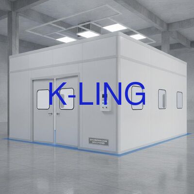 PVC-Bodenmaterial Festmauer Reinraum Umstellbares Rekonfigurierbares Moduläres Reinraumlösungen für kontrollierte Umgebungen