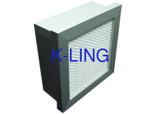 Minifalten-Glasfaser-Medien Hepa-Filter-Luftreiniger, hohe Leistungsfähigkeit H10 - H14