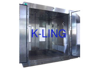 Industrieller Luft-Duschecleanroom-Durchlauf-Kasten für Reinraum, Schwingen-Art Türen
