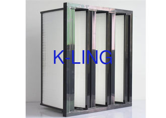 Kompakter Luftreiniger ABS Rahmen v-Zellenh14 HEPA für Luft-Filtrations-System