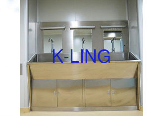 3 Spiegel-Händewaschen-Badezimmer-Becken-Kabinette mit drei Positionen