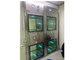 Stabile Sicherheits-Hochpräzisions-saubere dynamische Durchlaufbox mit UV-Lampe 0,3 m/s
