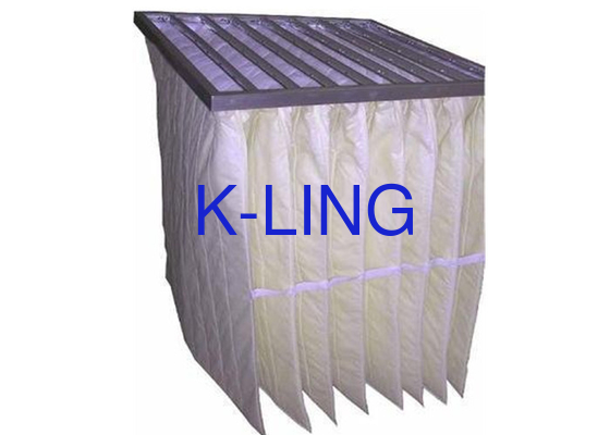 Luftfilter mit galvanisiertem Stahlrahmen