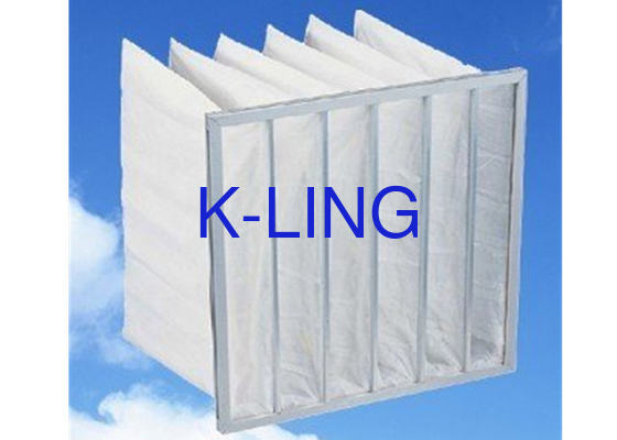 Luftvolumenfilter mit 80% Feuchtigkeitsbeständigkeit Anfangsdruck 50 Pa