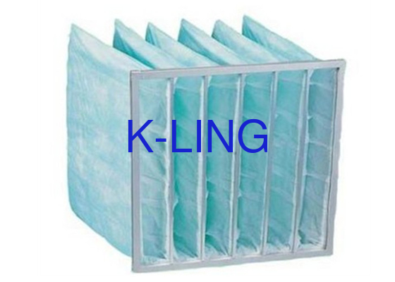 Taschenluftfilter mit Aluminiumlegierungsrahmen für Luftfeuchtigkeit