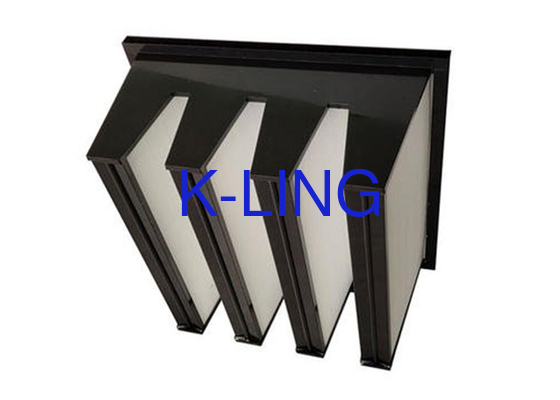 V-Zellfilter - Staubspeicherkapazität 18 m2 Konsistente Filtration Effizienz F9