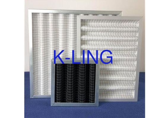Aktivkohlenstoff-Pleated Panel-Luftfilter zur Luftreinigung