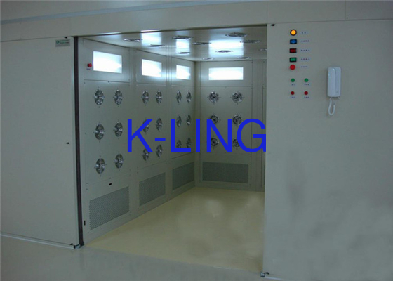PLC-gesteuerte Luftdusche Tunnel angepasste Luftdusche mit 200 Pa Druck
