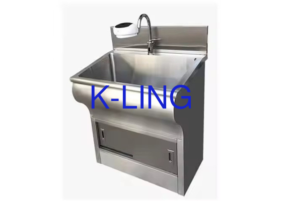 Automatischer Wasserhahn Waschbecken mit Seifenbehälter