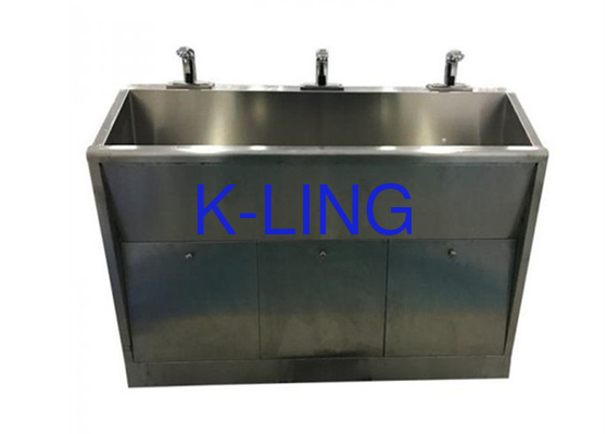 Edelstahl-Reinigungsraum-Handwaschbecken-Seifen-Dispenser mit manuellem / automatischem Sensor