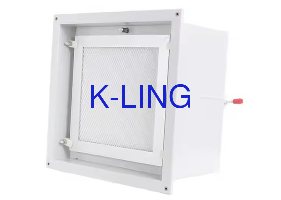 Anpassbares Terminalfilter mit ≥ 50000h Lebensdauer und HEPA-Filtertyp