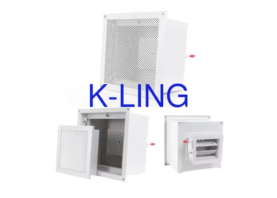 Personalisierte Terminal HEPA Filterbox mit 200CFM Luftstrom und DOP-Port
