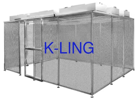 Customized Size Softwall Reinraum mit Aluminiumlegierungsrahmen und PVC-Film für kontrollierte Umgebungen