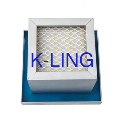 Aluminiumlegierungsrahmen Reinraum ULPA-Luftfilter mit Liquid Jelly Glue Seal Ring