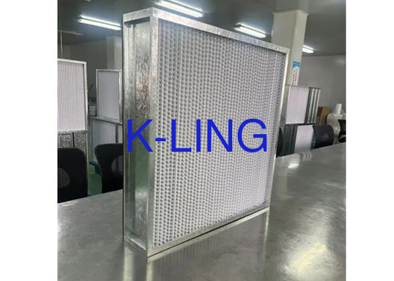 ULPA Hepa-Filter mit Aluminium-Legierungsrahmen und Glasfaser 10 kg Gewicht