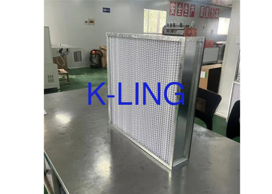 ULPA Hepa-Filter mit Aluminium-Legierungsrahmen und Glasfaser 10 kg Gewicht