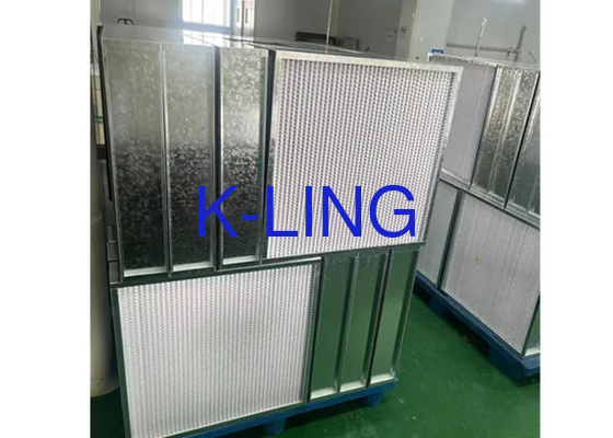 Luftreinigerfilter mit Glasfaserfiltration aus Aluminiumlegierung der ULPA-Klasse
