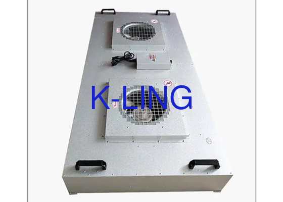 Gewerblicher Lüfterfilter 650 X 650 X 350 mm Weiß für kontrollierte Umgebung