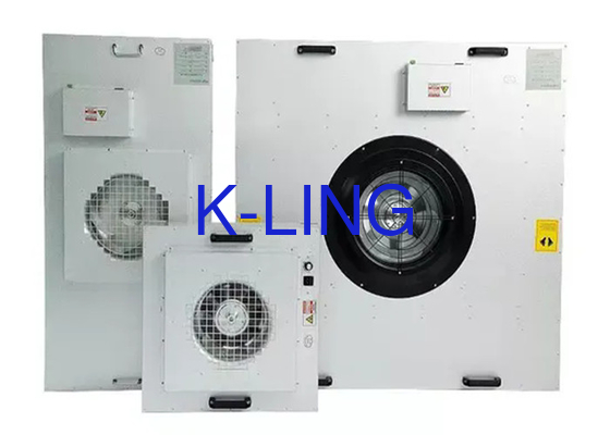 Geräuschpegel 45 DB weißer Lüfterfilter 650 X 650 X 350 mm für Industrie