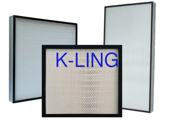 Mini-Flechte Typ H14 Luftfilter für den Reinraum und 0,45m/S Luftgeschwindigkeit