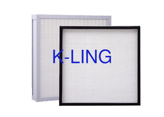 ULPA-Luftfilter Hochleistungsluftfilter mit maximaler Betriebstemperatur von 80°C
