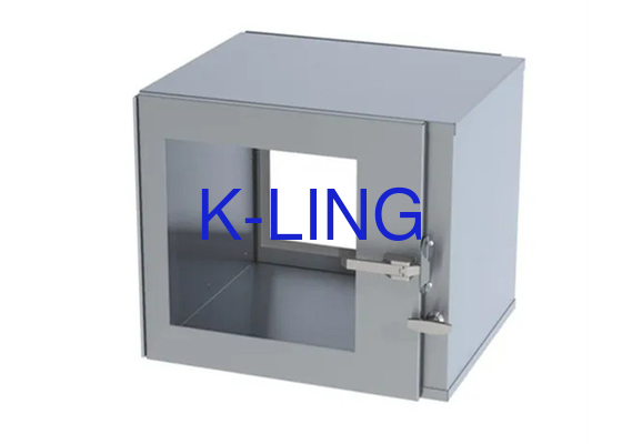 600*600*600mm Internal Work Zone Reinraum Passbox mit anpassbarem Heben und unterstützter Landung
