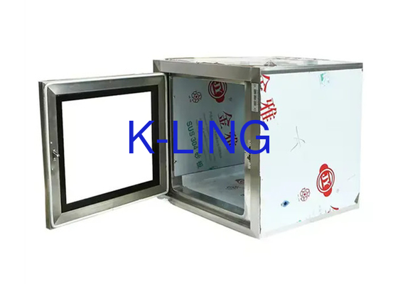 Schlösser Cleanroom Pass Box mit benutzerdefinierten Optionen und UV-Licht unterstützt