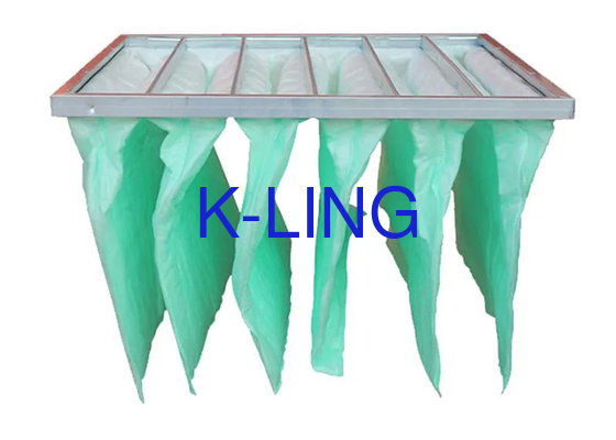 Multi-Pocket-Filter für Klimaanlagen mit einem hohen Luftvolumen von 2500 m3/h und einer einfachen Installation