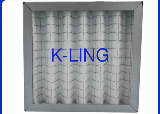 Primär-Panel-Ofen-Pleated-Vorfilter HVAC-Luftfilter für den Reinraum