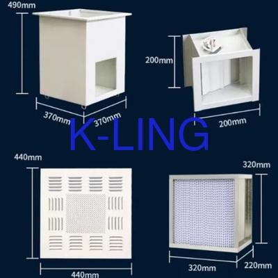 Terminalfilterbox Außengröße 1175x575x350mm für industrielle Anwendungen