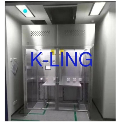 Edelstahl-Laminar-Durchflusskabine für die Pulvergewichtung H13 F6 G3 Filtrationsschritt